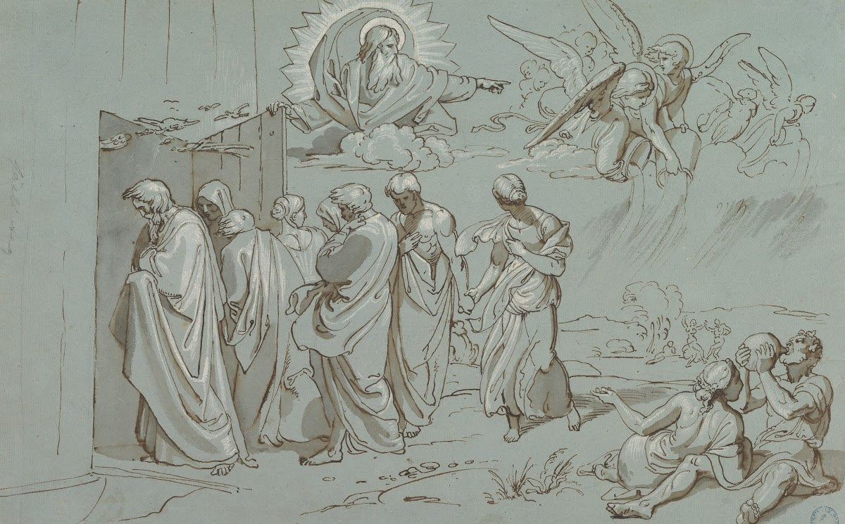 God Summons Noah and His Family into the Ark 1827