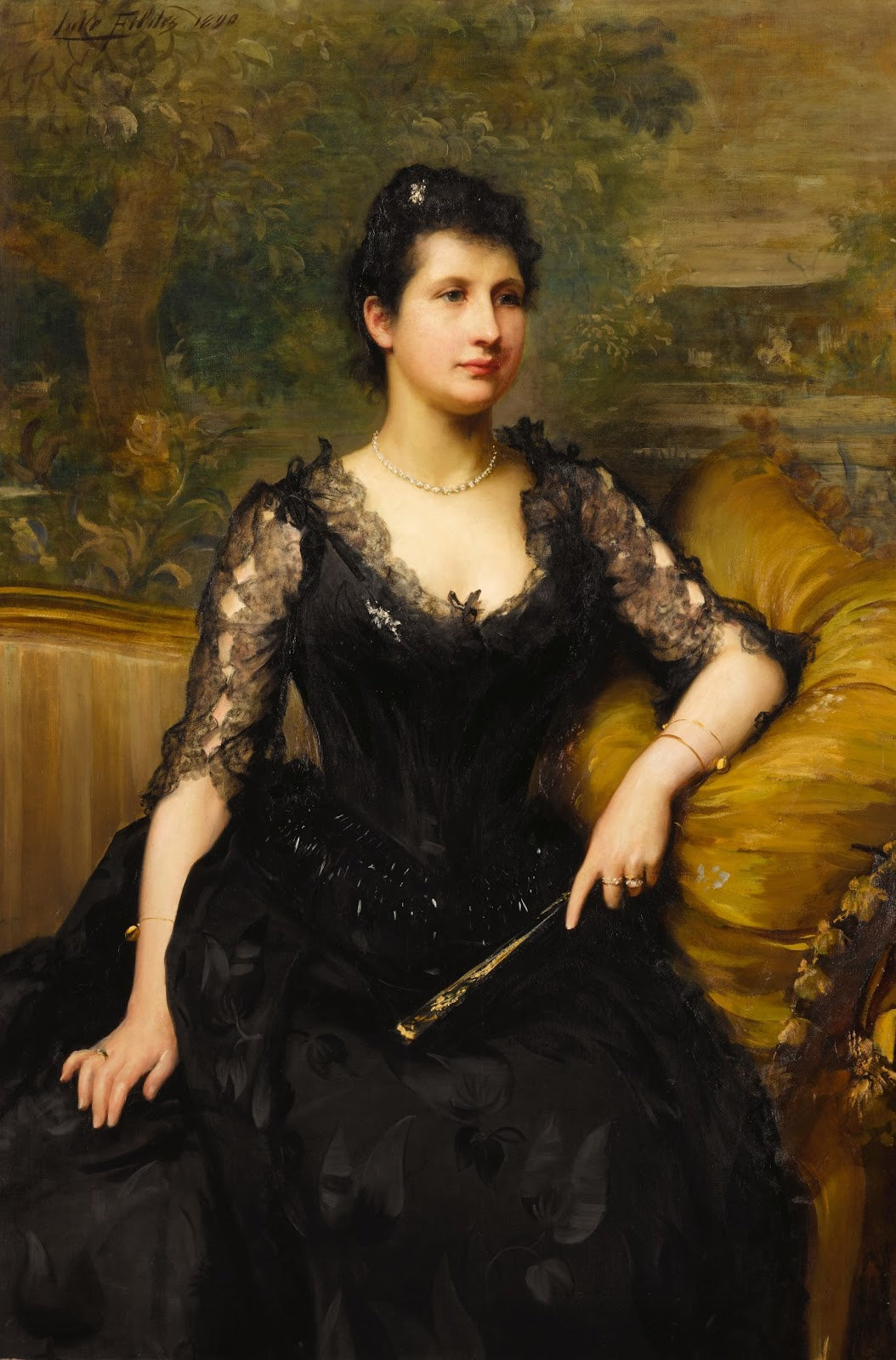 Mrs Robert Borwick 1890