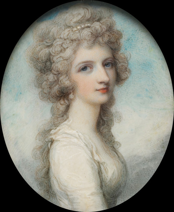 Portrait of Mary Frances Fanny Swinburne c 1786