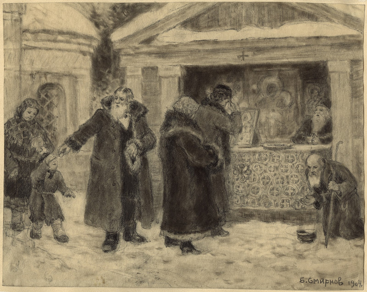 On Sunday after Mass Irkutsk 1904