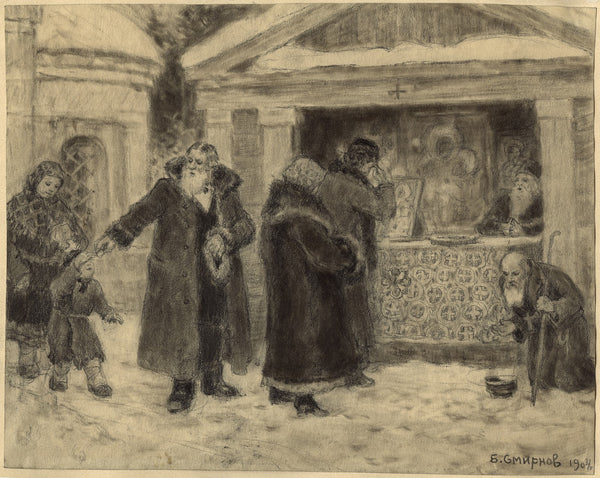 On Sunday after Mass Irkutsk 1904