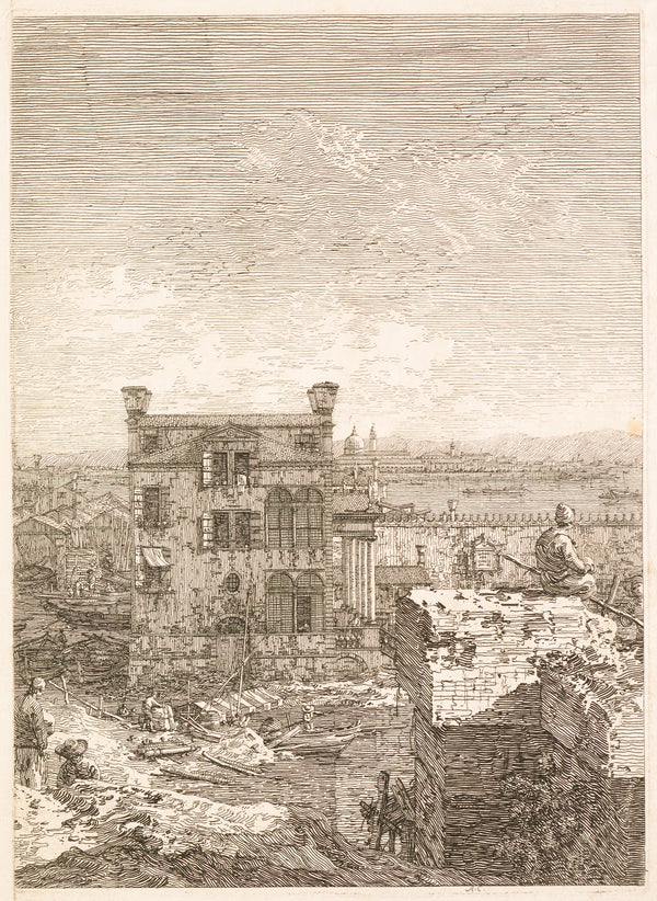 A House Surrounded by Six Columns 17351746