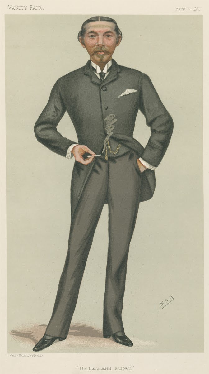 Politicians  The BAronesss Husband Mr William Lehman Ashmead Burdett Contts Barl