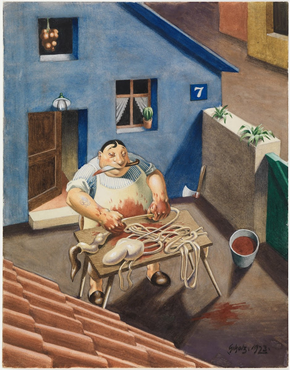 Der Metzger 1923