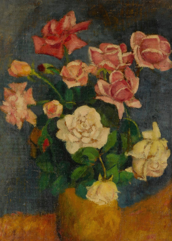 Vase de roses circa 1941 43