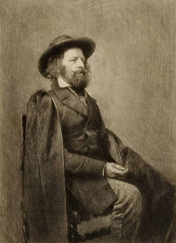 Portrait of a seated man