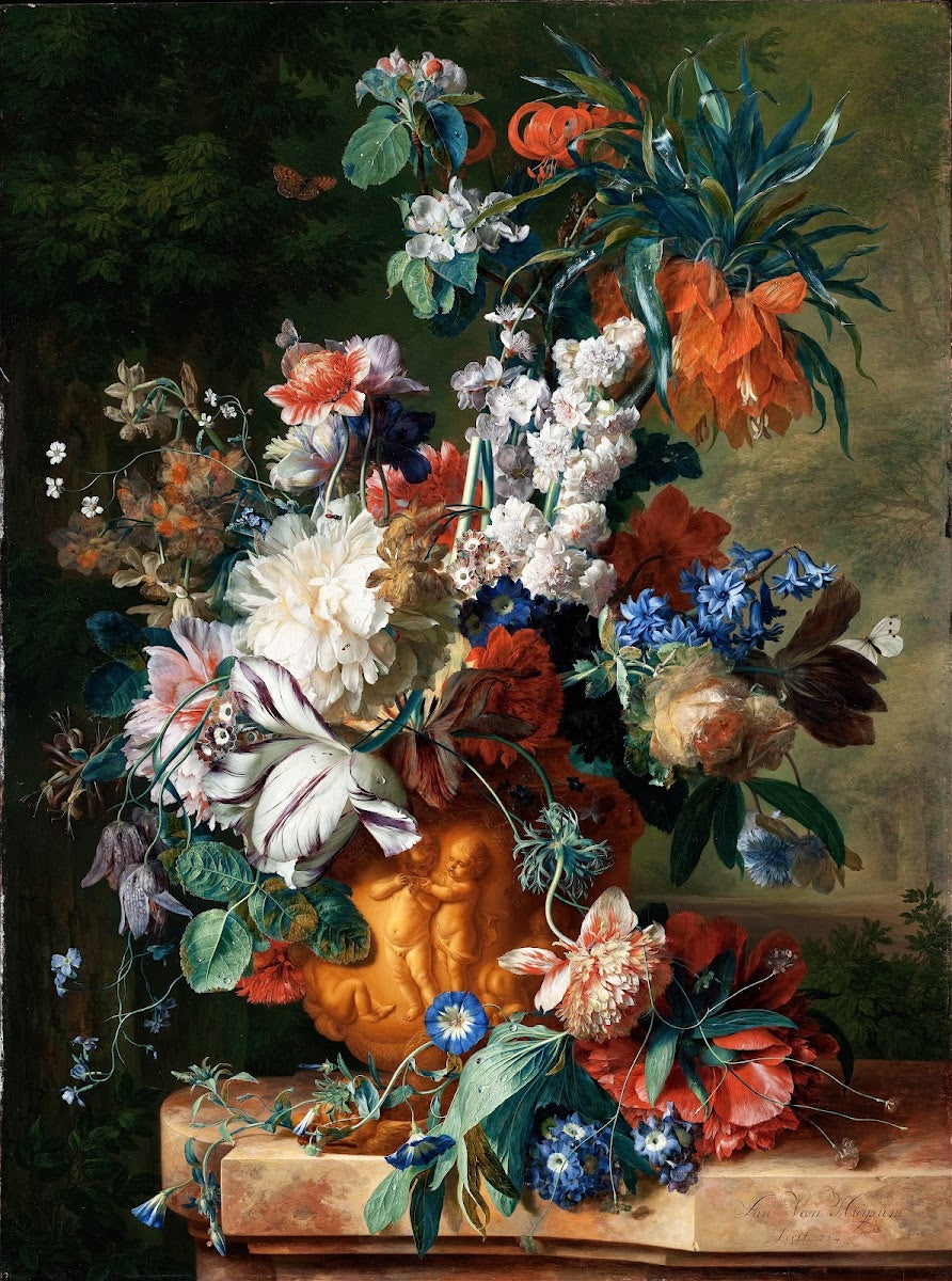 Bouquet of Flowers in an Urn 1724
