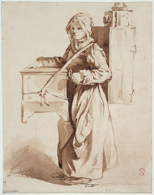 Jeune fille à la lanterne magique 1698   1762