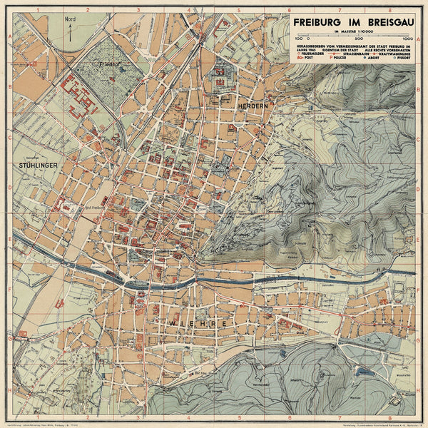 Freiburg im Breisgau 1945