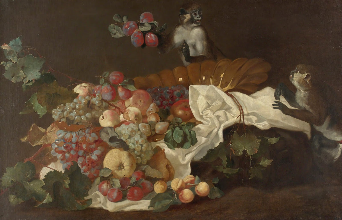 Fruits And Monkeys 1842   1866