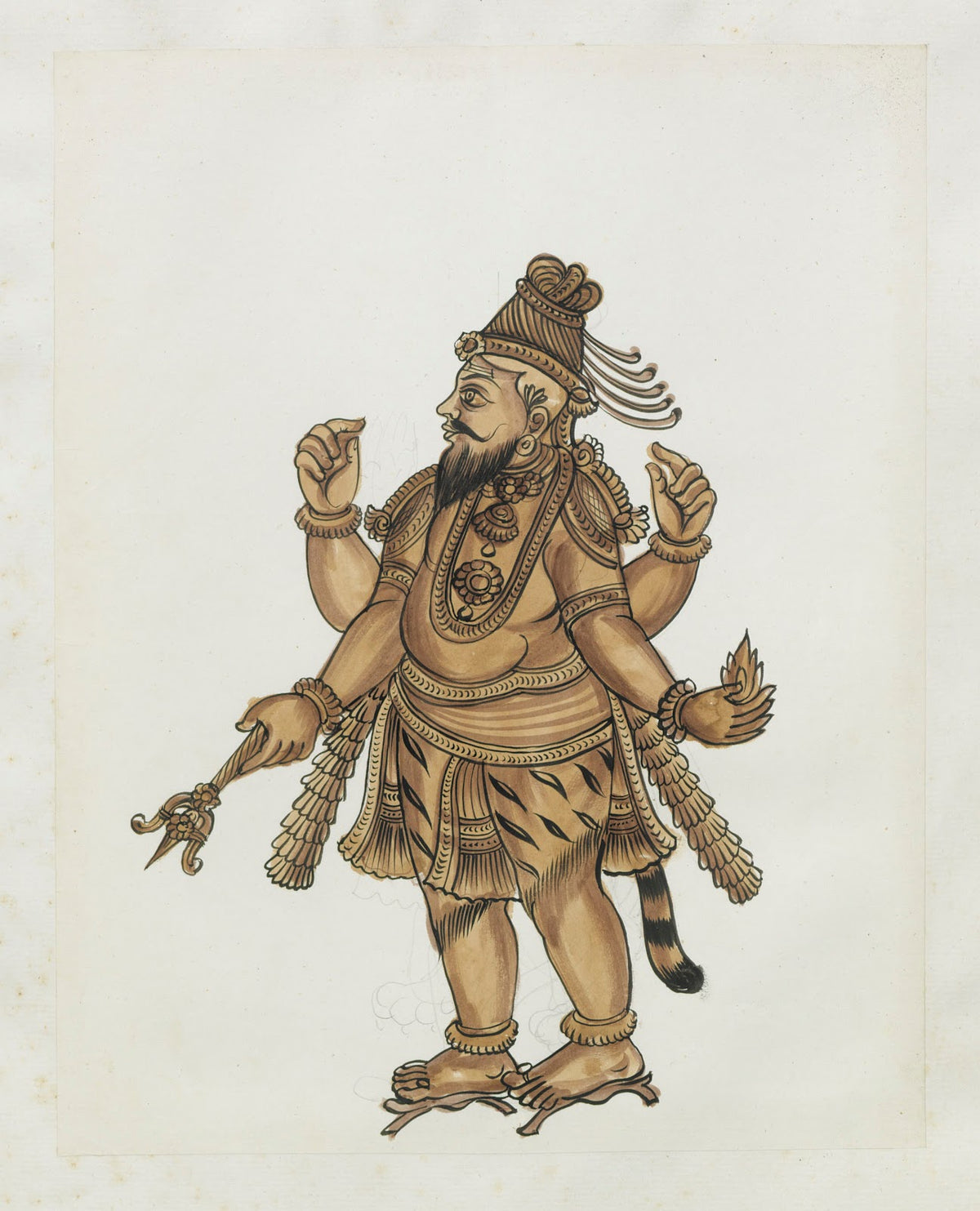 Paintings from the Chidambaram Shrine Pl062 1820 1830