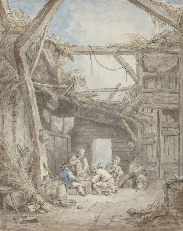 Ruined Farm c 1770 1775