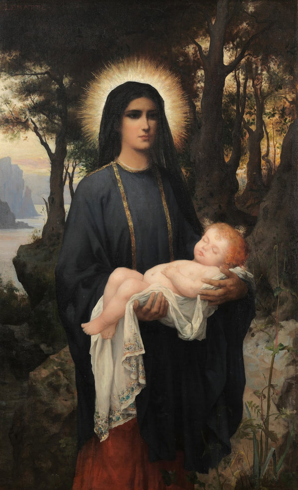Muttergottes mit Jesukind 18901900