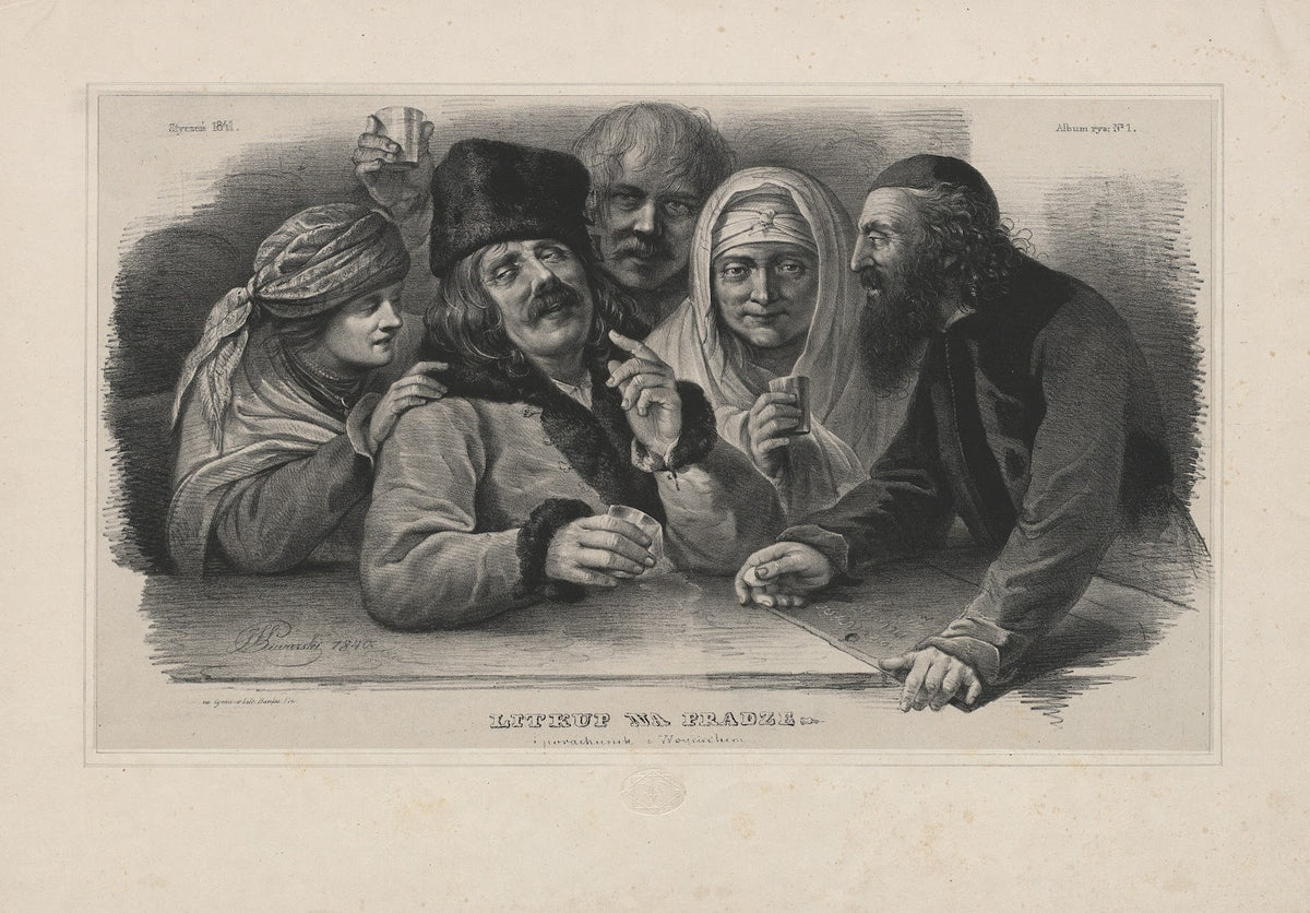 Litkup na pradze 1841