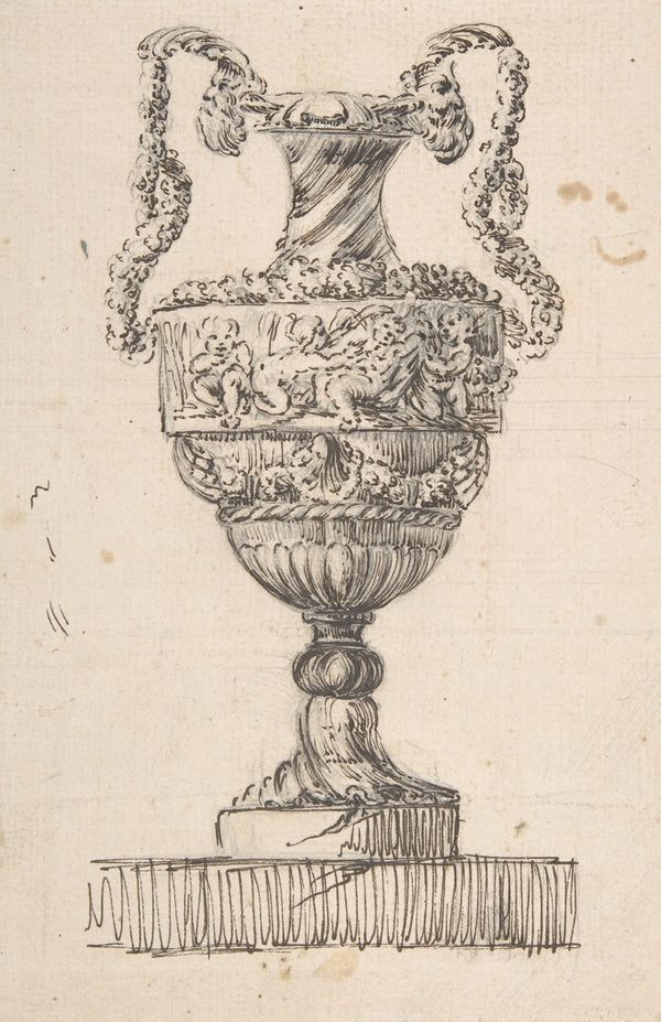 Design for a Vase ca 1752