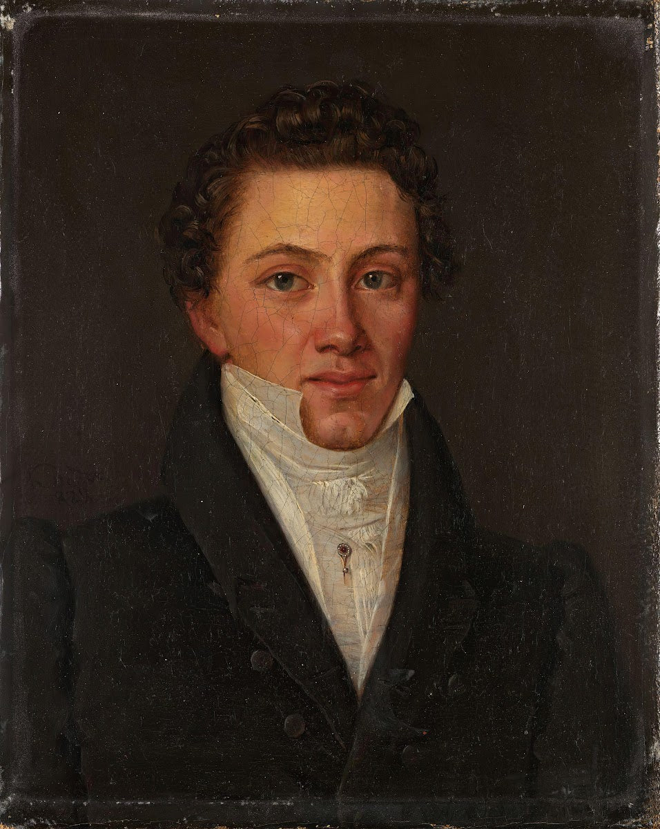 Portrait of Johan Tscherning 1829