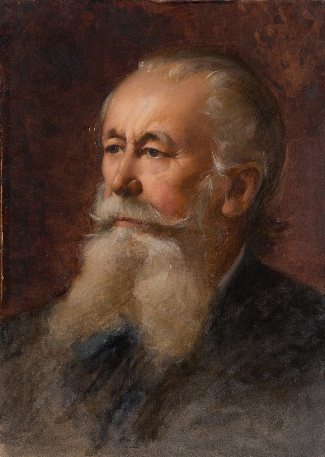 Portrait of the Concert Singer and Conductor Prof Julius Stockhausen 1911