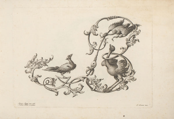 Letter B 1745 1765