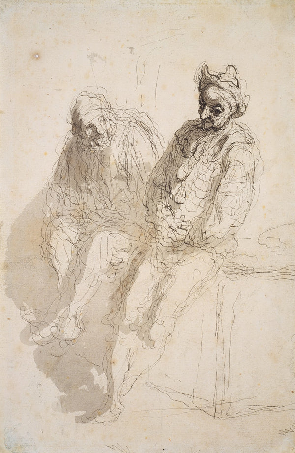 Two Saltimbanques ca 1865  1873