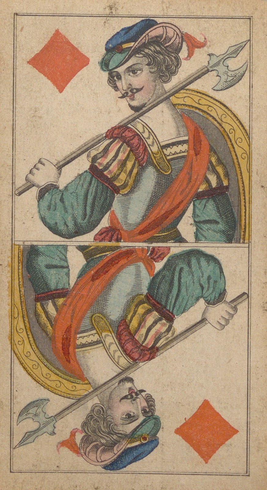 Jack of diamonds 1850