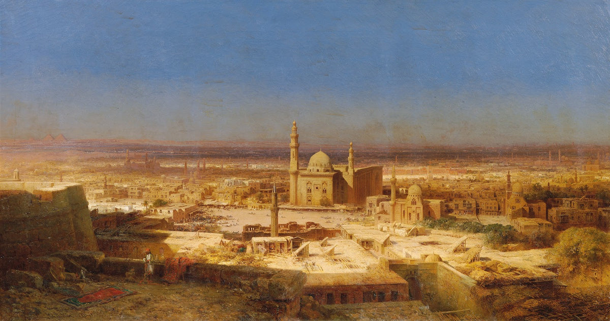 Ansicht von Kairo 18531854