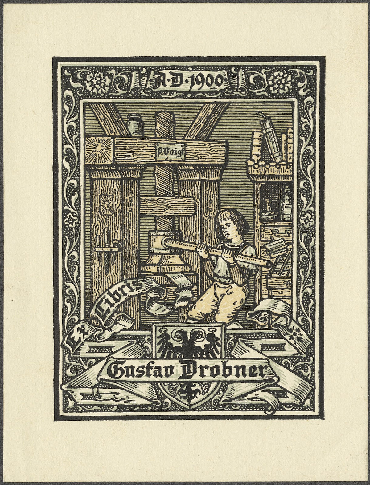 Gustav Drobner 1900