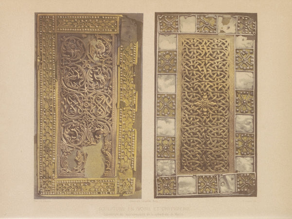 Couverture de sacramentaire de la cathédrale de Monza 1859 1864