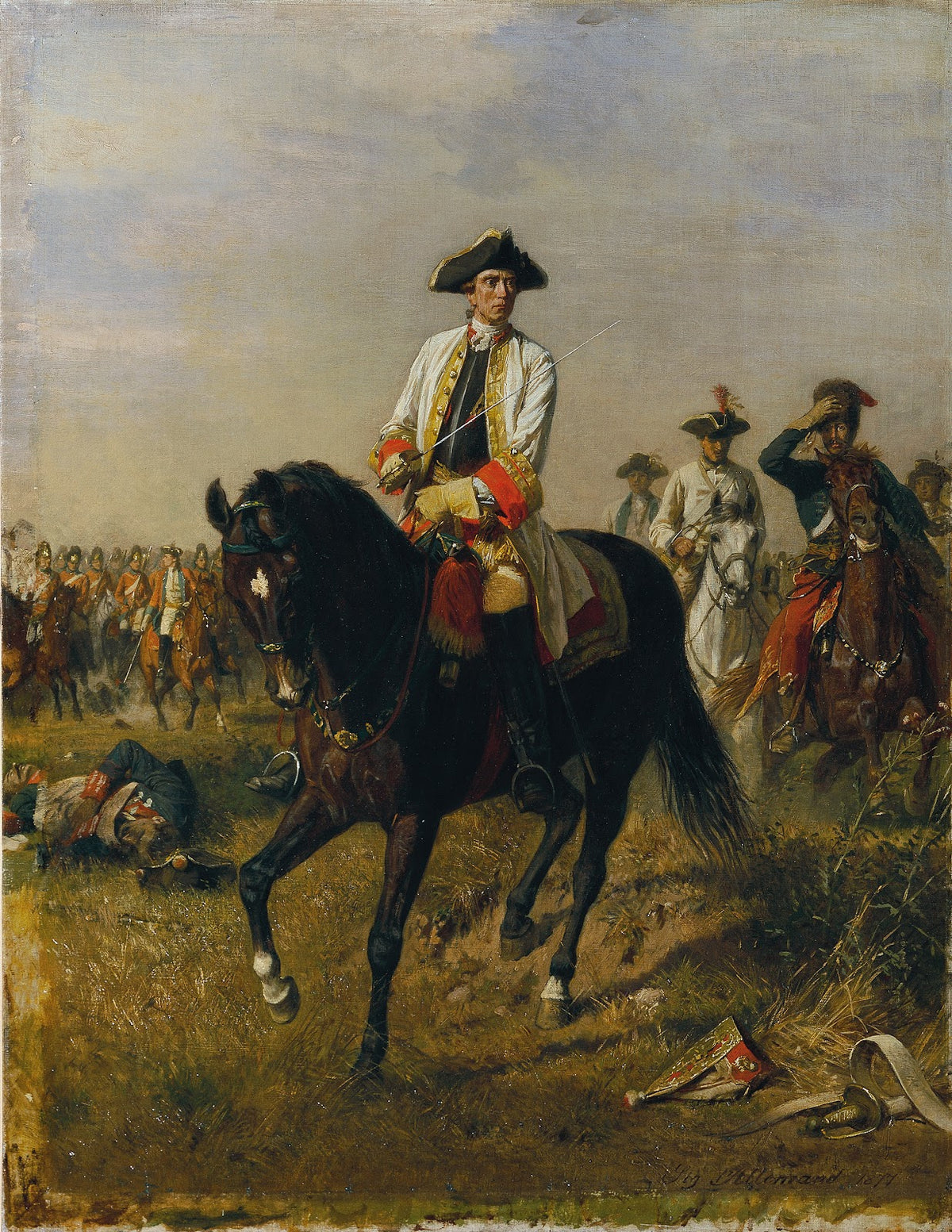 Feldmarschall Gideon Ernst Freiherr von Loudon 1877