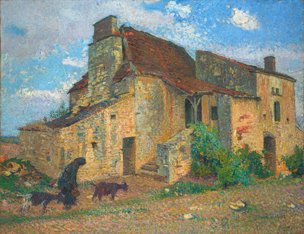 Paysage de campagne 1920