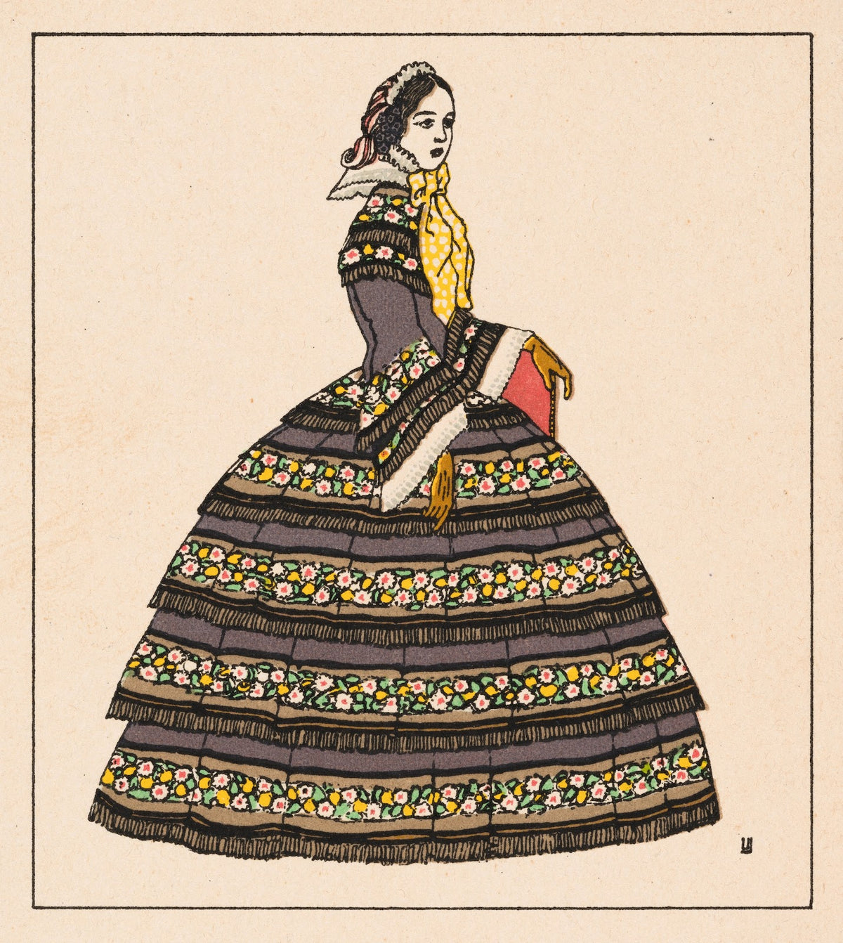 Nr 126 Biedermeiermode 1908