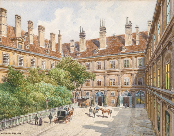 Hof der Stallburg Vienna