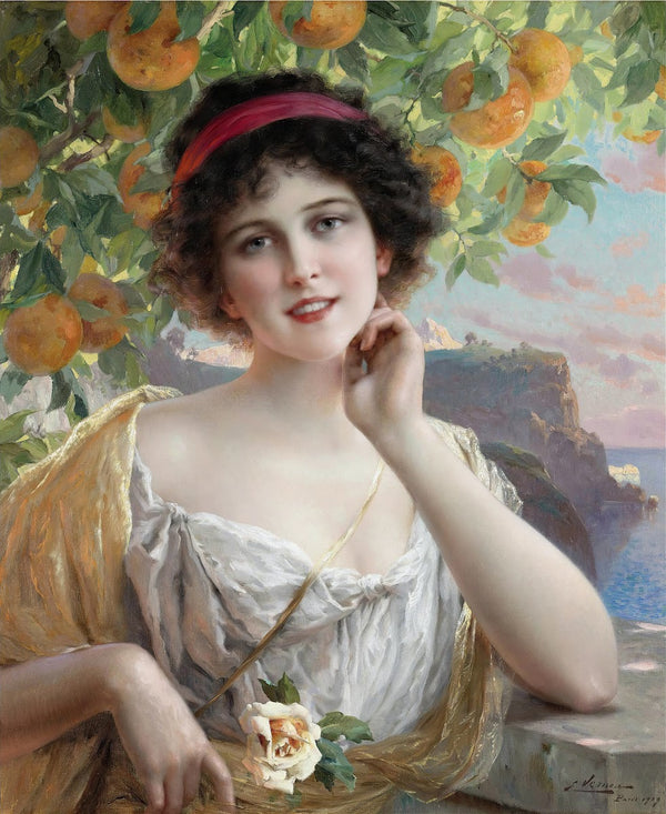 Beauty under the Orange Tree 1919