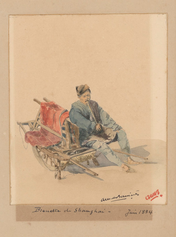 25 aquarelles par Auguste Mouillesaux de Bernières Pl24 1879