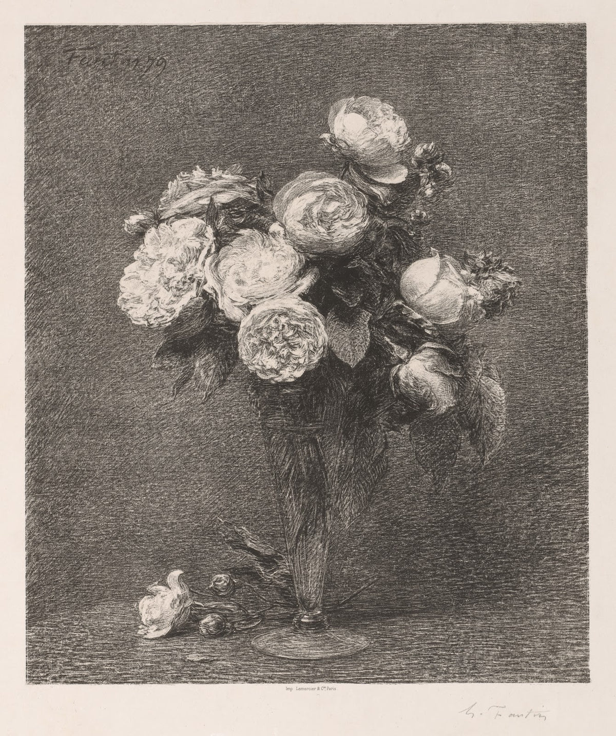 Bouquet of Roses 1879