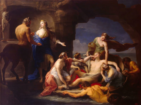 Thetis Takes Achilles From The Centaur Chiron 1770