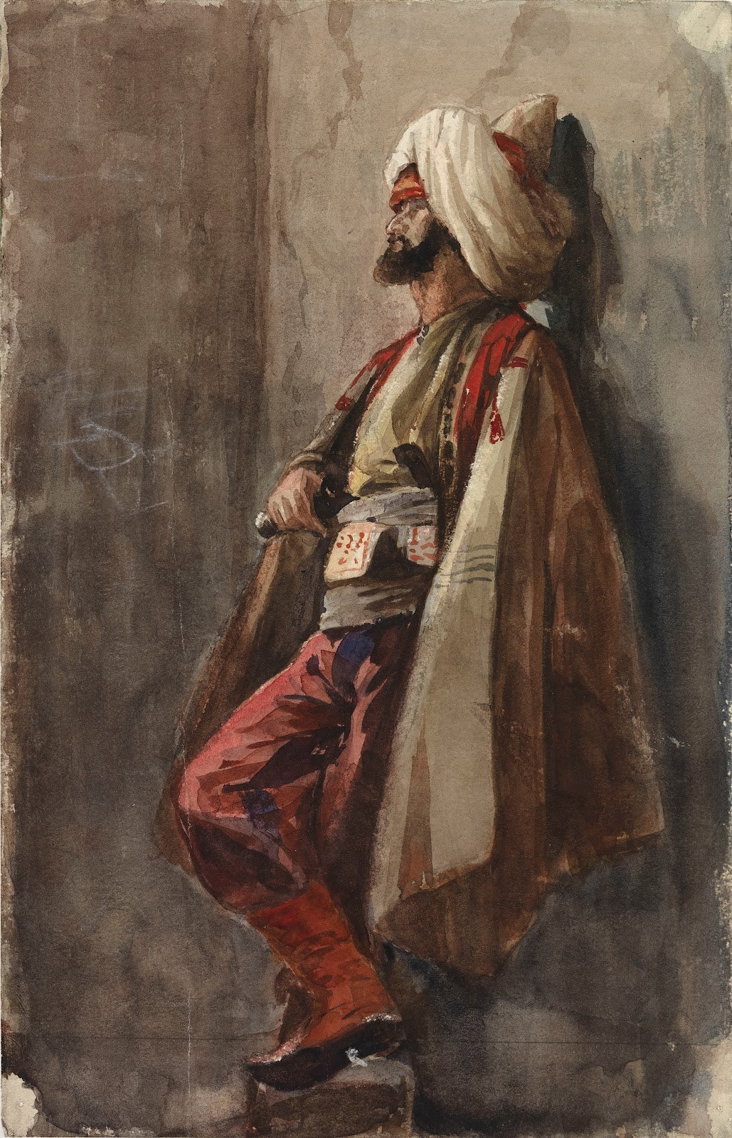 A Man In An Oriental Costume