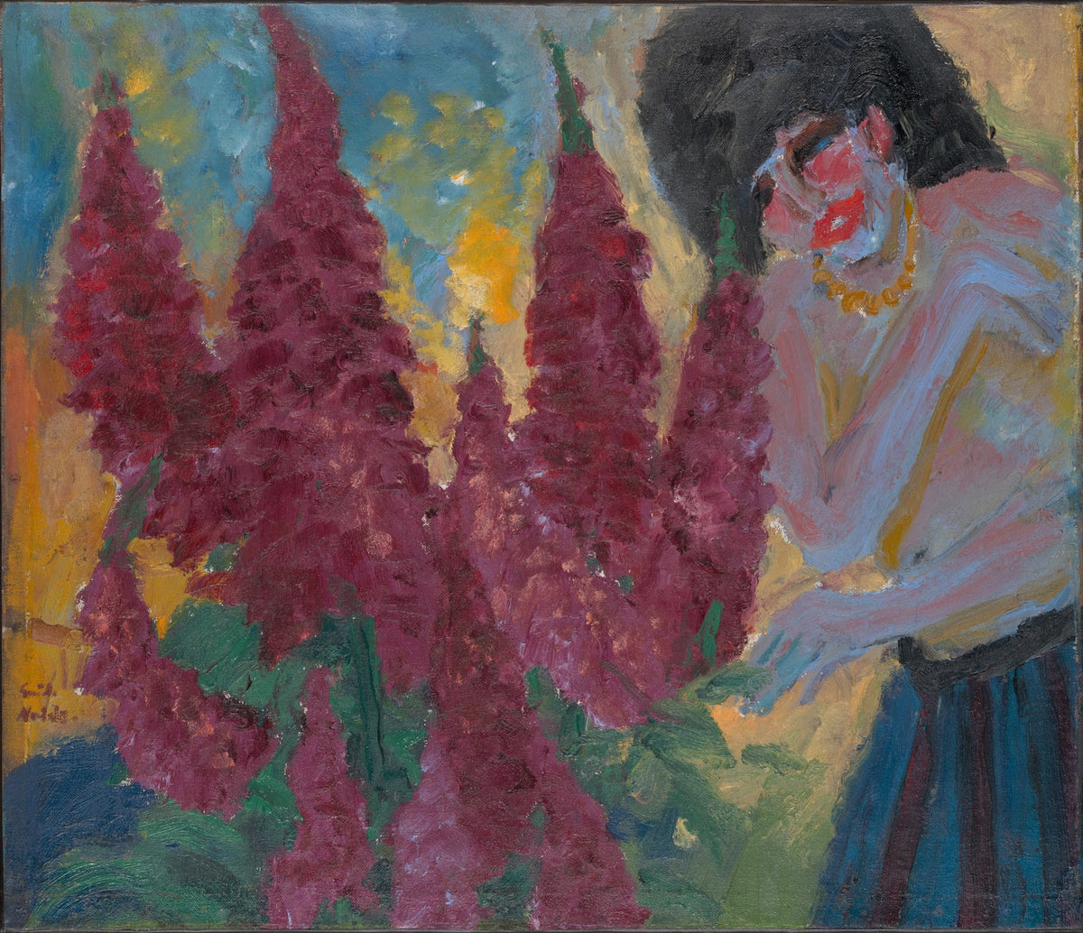 Morning in the FlowerGarden 1918