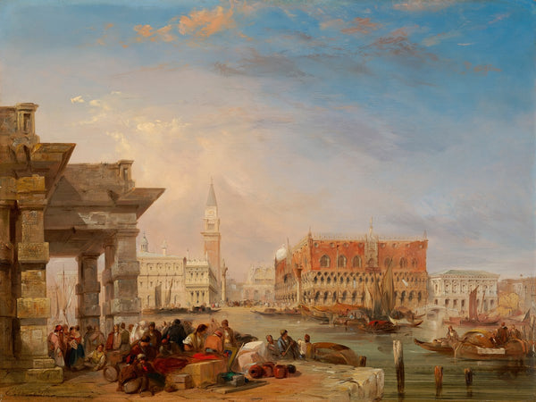 St Marks from the Dogana