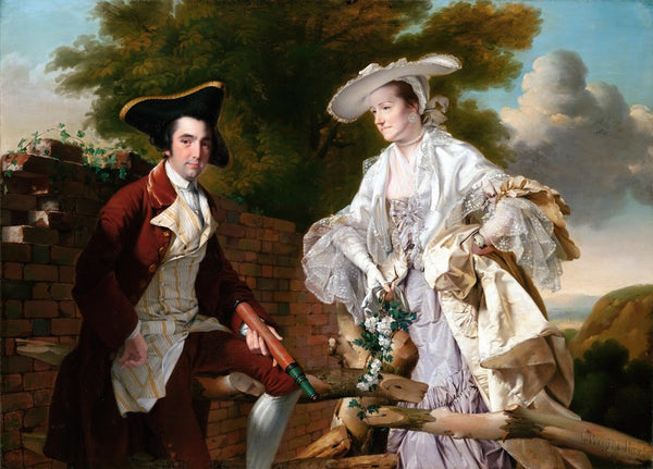 Peter Perez Burdett and his First Wife Hannah 1765