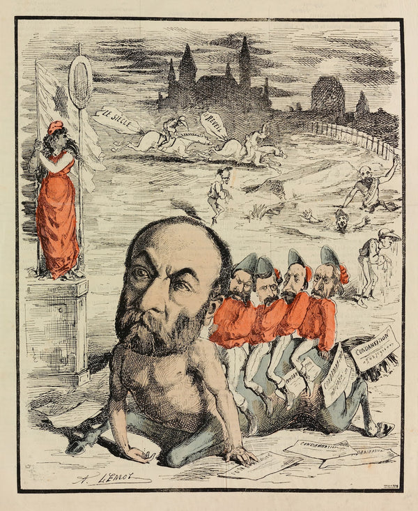Albert Barbieux Gérant du Rappel 1870