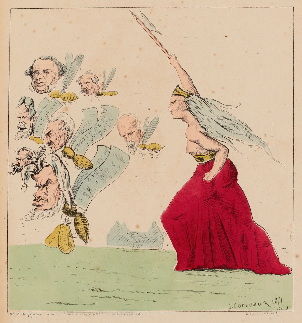 Justice du peuple La commune 1871