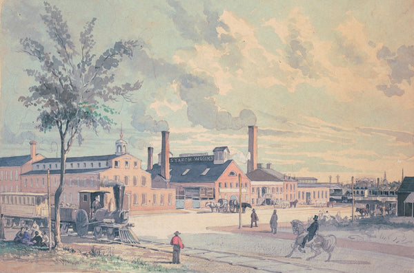 West Philadela starch works 1850 1860
