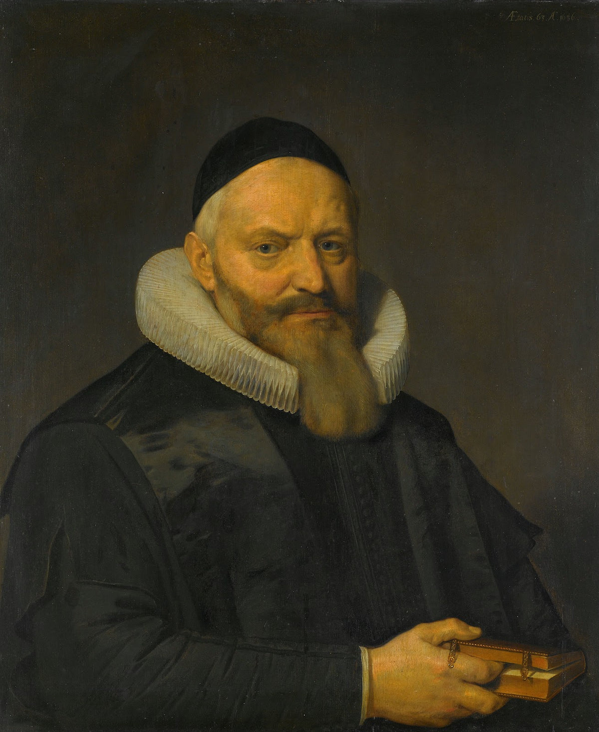 Portrait of Anthony de Wale 1573 1639 Professor of Theology at the University in