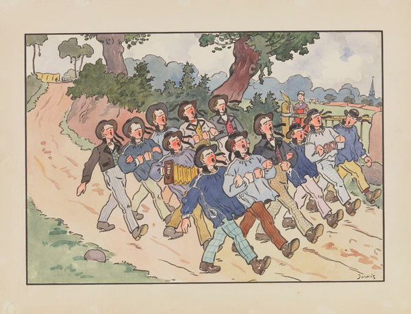 Au son de laccordéon 1913