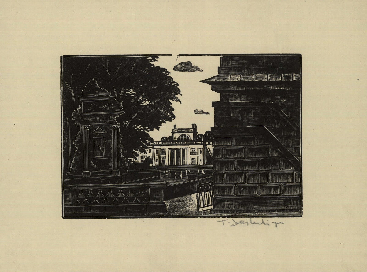 Park Łazienki 1929