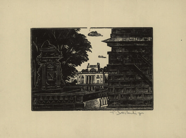 Park Łazienki 1929