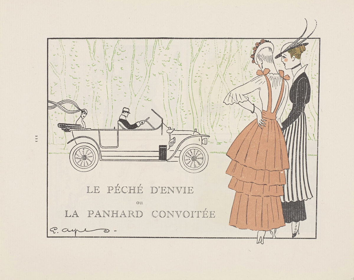 Le Péché dEnvie ou La Panhard Convoitée 1914