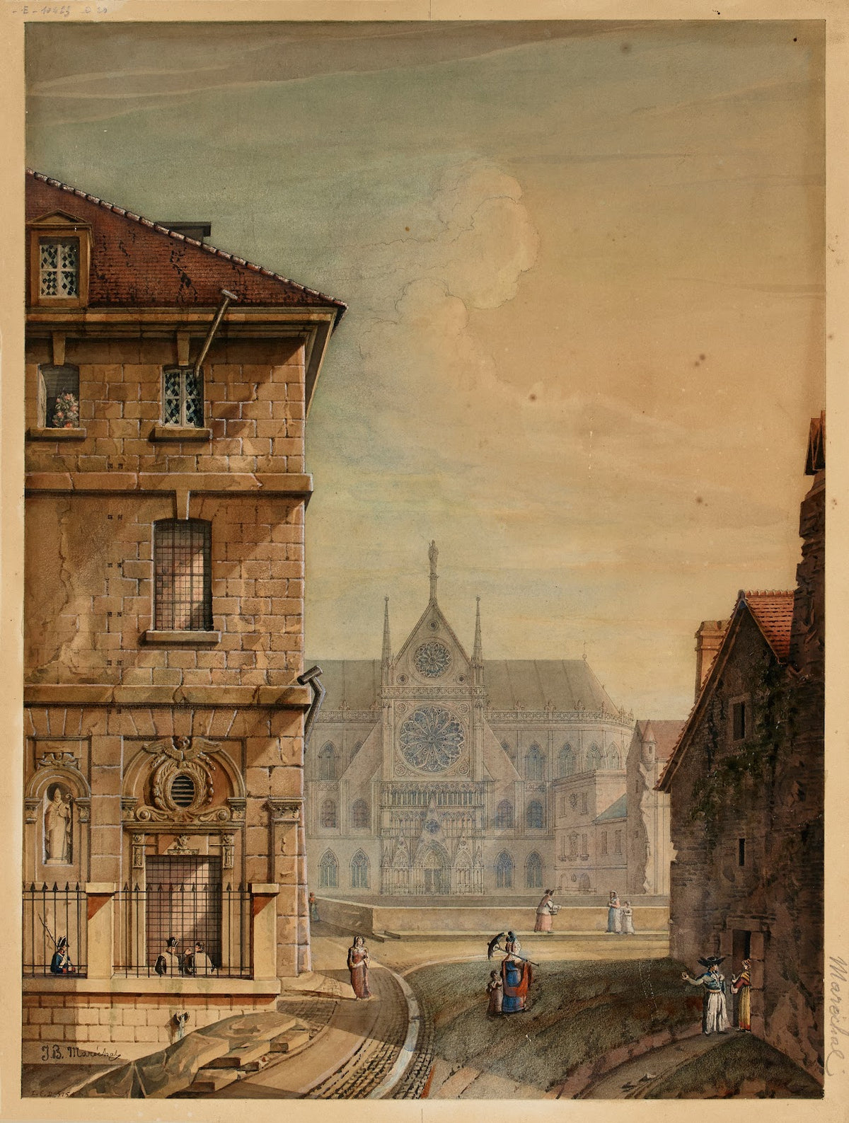Cathédrale Notre Dame de Paris et le vieil Hôtel Dieu