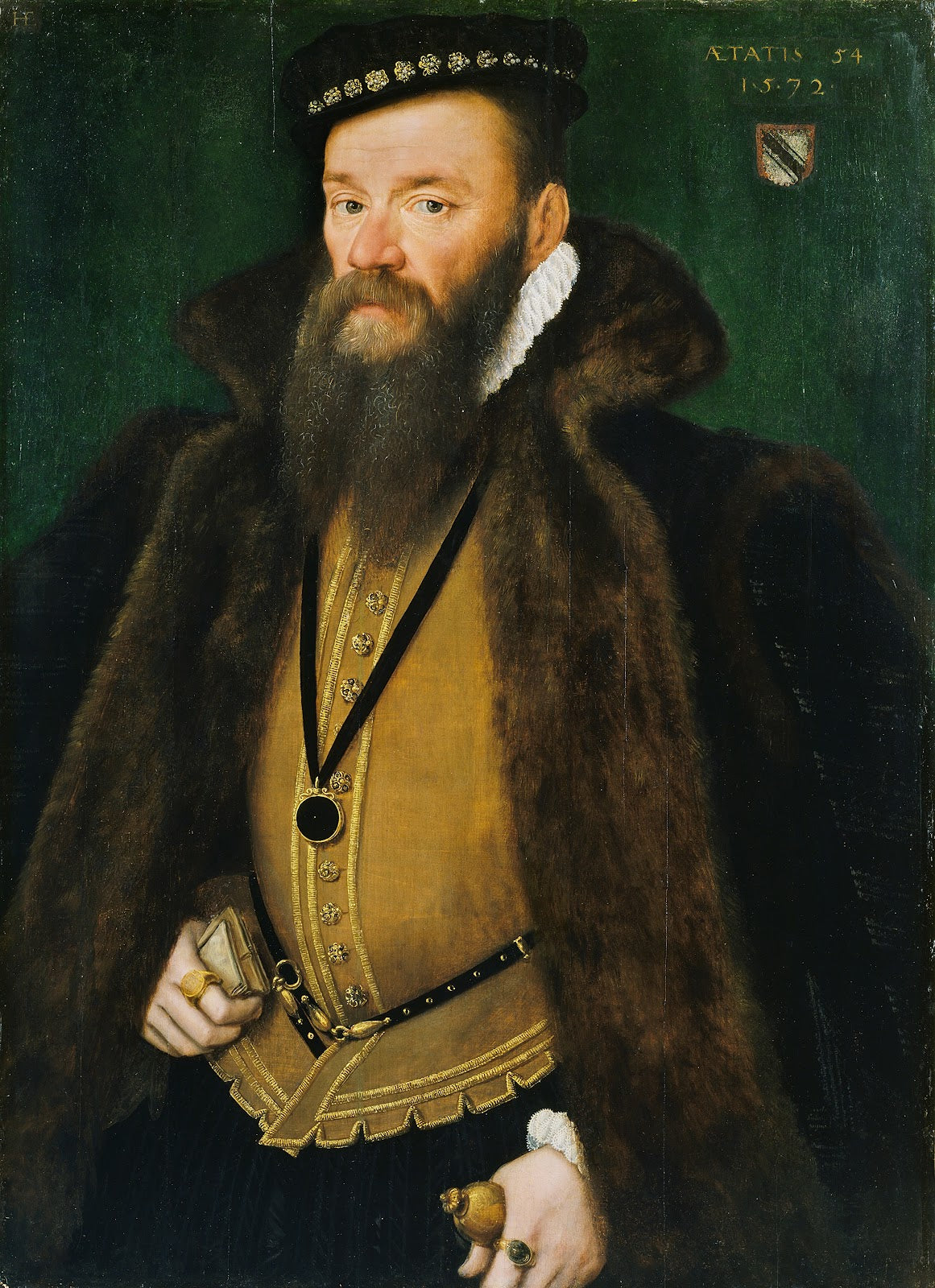 Portrait of a Gentleman of the Selwyn Family 1572