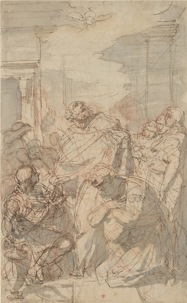 St Peter Baptizing Cornelius Acts 10 44 48